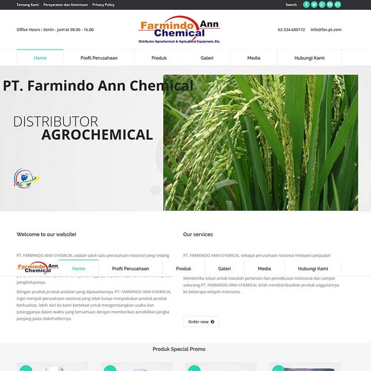 Website Bisni Agro